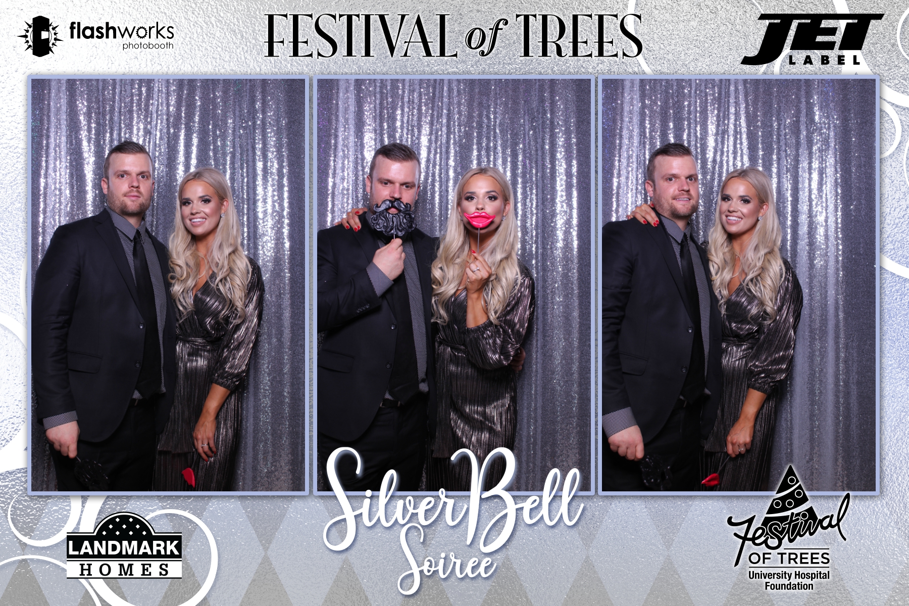 Festival of Trees Silver Bell Soiree - Photos and GIFs | View more photos from the event at gallery.flashworksphotobooth.com/u/FlashworksPhotoboothInc/Festival-of-Trees-Silver-Bell-Soiree-Photos-and-GIFs